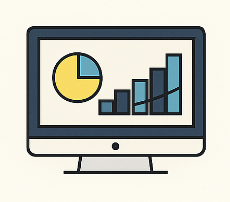 Icono de datos y arquitectura